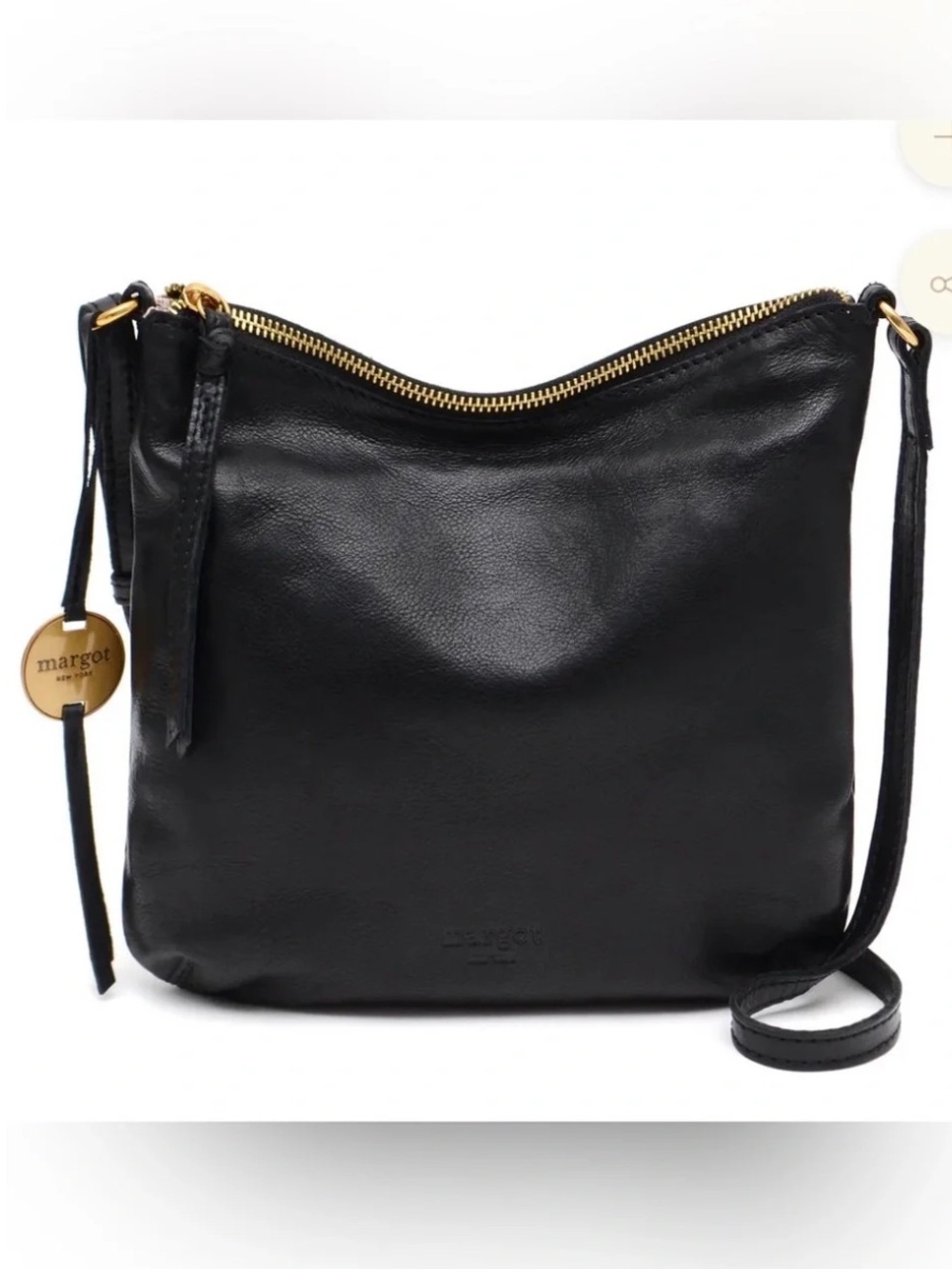 Margot SM Remy Black Hobo Bag
